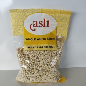 Asli Food Whole White Corn 2lbs