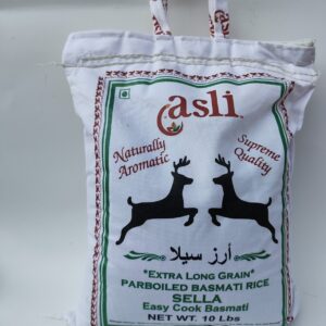 Asli Stella Parboiled Basmati Rice 10lbs