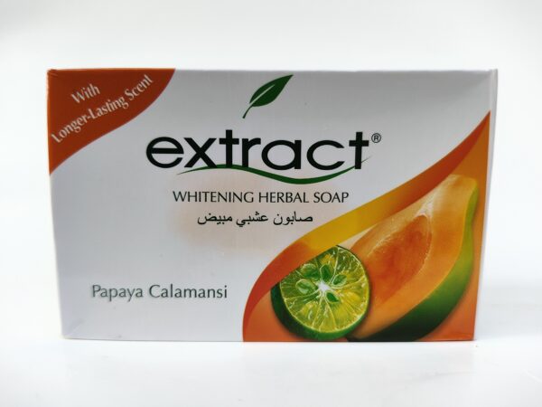 Extract Soap Original Papaya Extract Whitening Herbal Soap  made in Nigeria