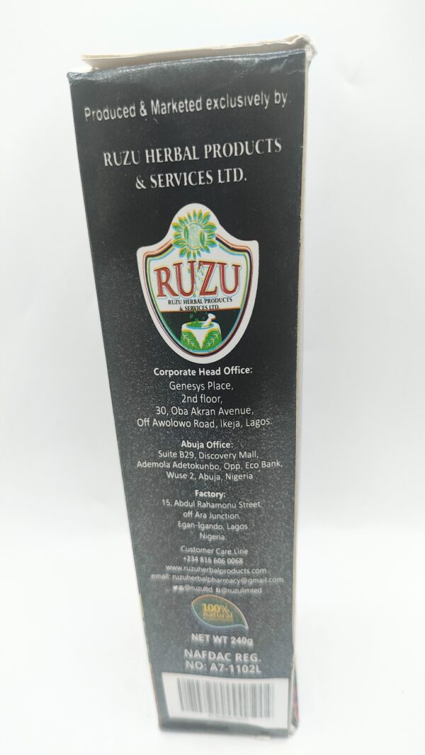 Ruzu Black for Men 240g