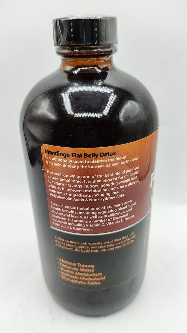 Mandingo Flat Belly Detox & Energizers Detox Living Bitters - Image 2