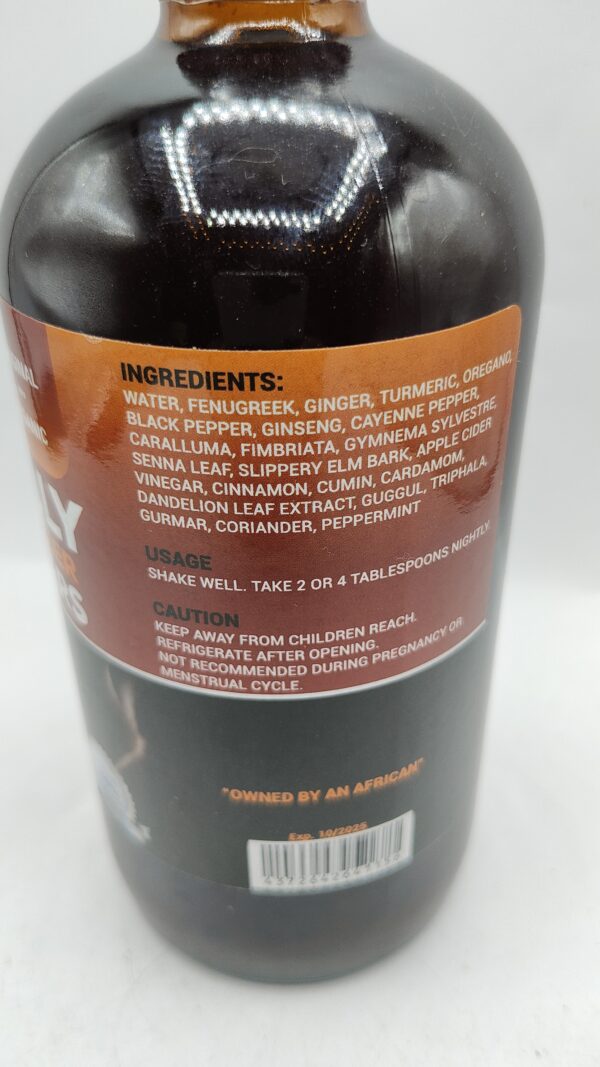 Mandingo Flat Belly Detox & Energizers Detox Living Bitters - Image 3