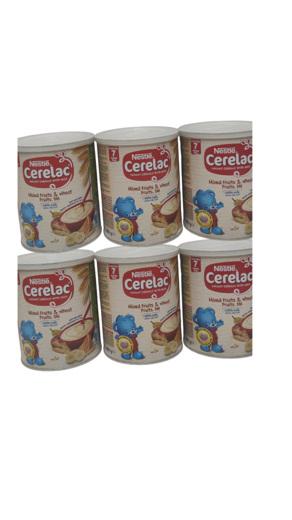 Cerelac Mixed Fruit & Wheat 400g x6