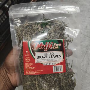 Obiji Foods Dried Ukazi Leaves 55g