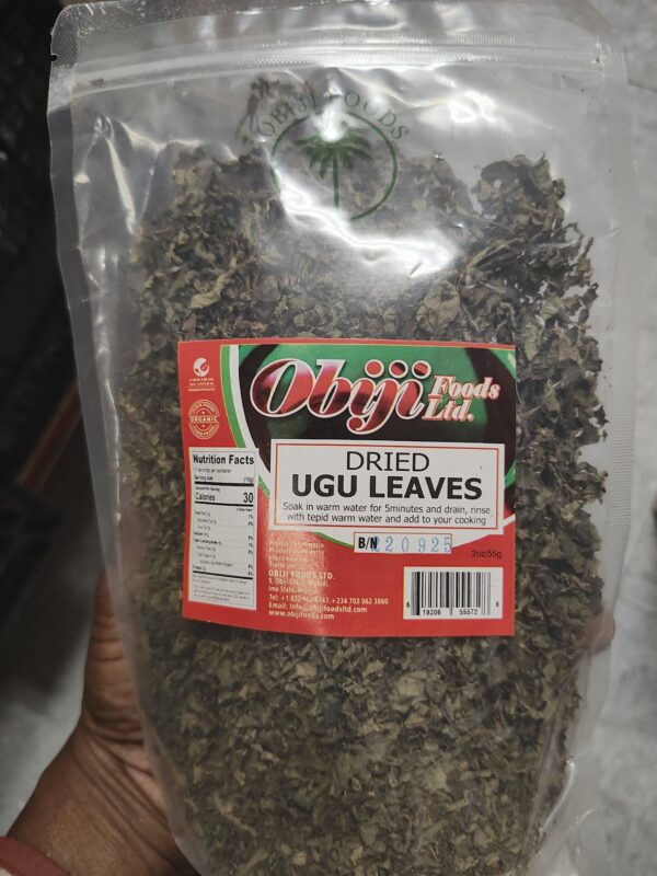 Obiji Foods Ugu Leaves 55g