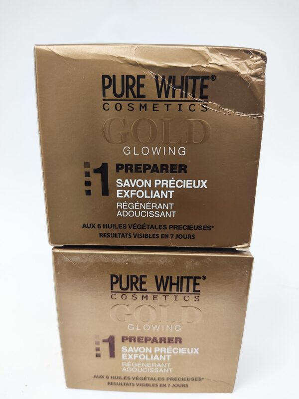 Pure White Gold Lotion & Two Soaps