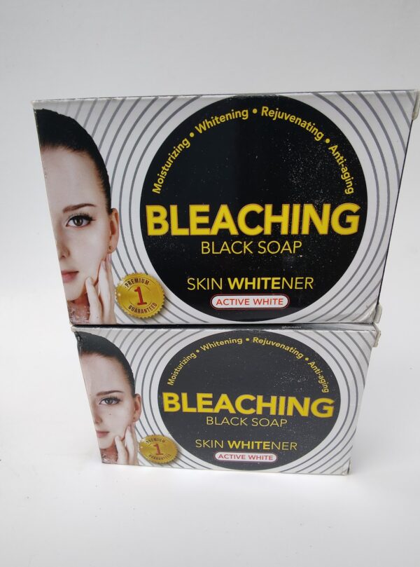 Bleaching Black Soap - 135g x2
