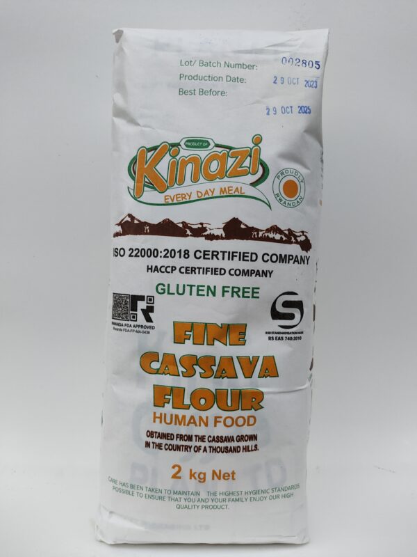 Kinazi Cassava Flour 2Kg