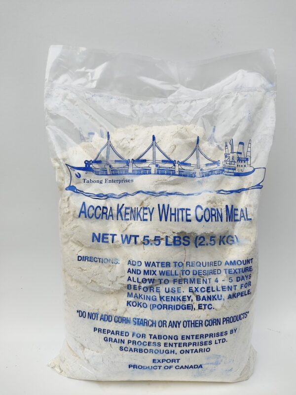 Accra Kenkey White Corn Meal 2.3Kg