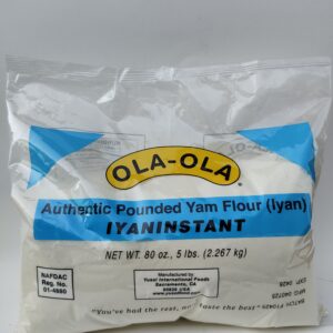 Ola Ola Pounded Yam Flour (IYAN) IYAN Instant 5LBS