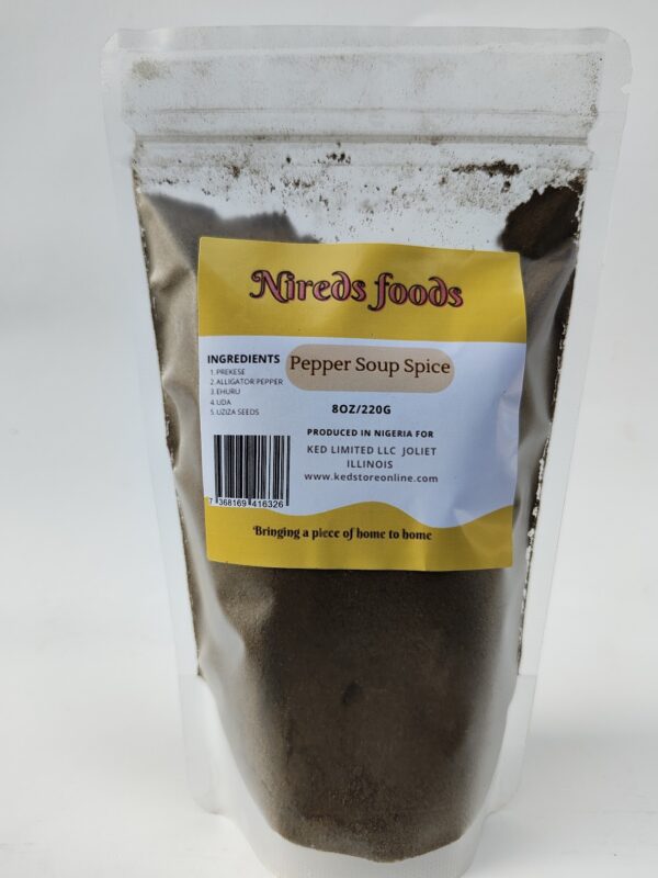 Nireds Food Premium Pepper Soup Spice 8oz