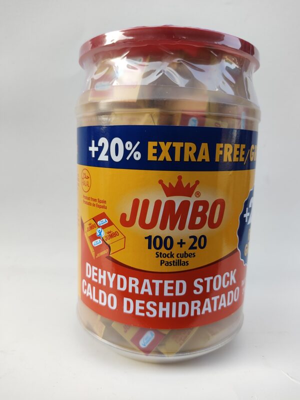 Jumbo Seasoning Cubes Jar 100 Cubes