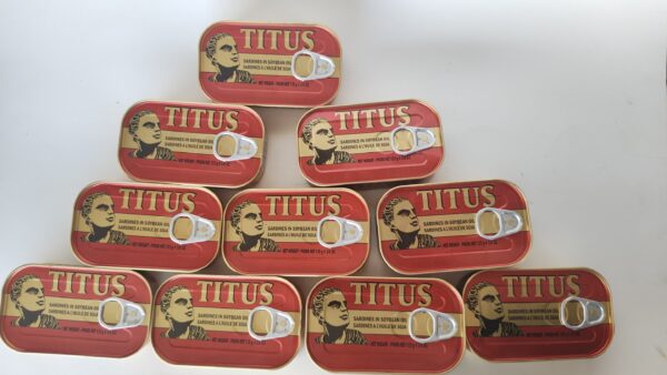 Titus Sardine 10 Cans