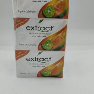 Extract Soap, Whitening Papaya Calamansi Herbal Soap - 3 bars