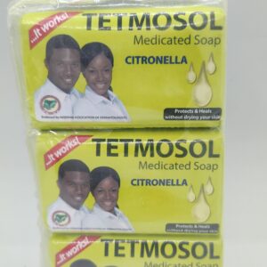 Tetmosol Citronella Medicated Soap 75g x6