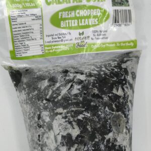 Calapax Corp Frozen Chopped Bitter Leaves