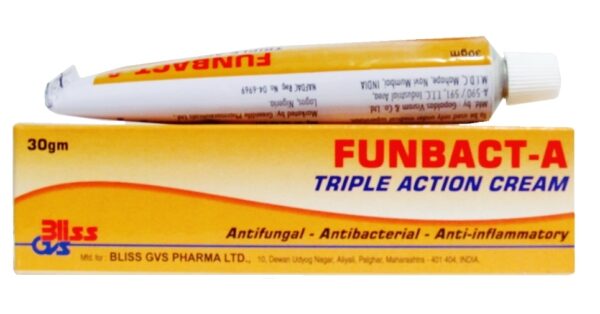 Funbact A Triple Action Cream - 30g