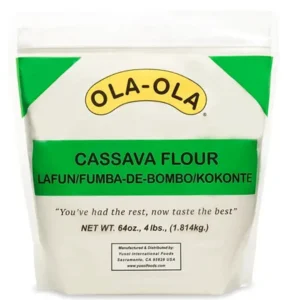 Ola Ola Cassava Flour Lafun/Fumba-de-Bombo/Kokonte 4LBS