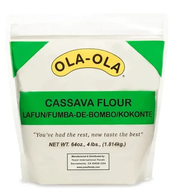 Ola Ola Cassava Flour Lafun/Fumba-de-Bombo/Kokonte 4LBS