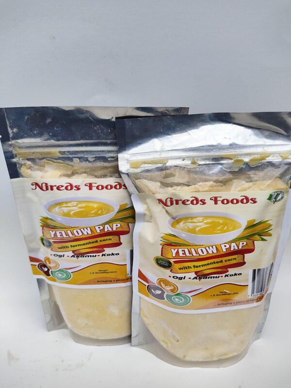 Nireds Food Premium Fresh Yellow Ogi/Pap 3LBS