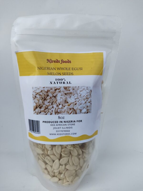 Nireds Foods Whole Egusi Melon Seeds 8oz