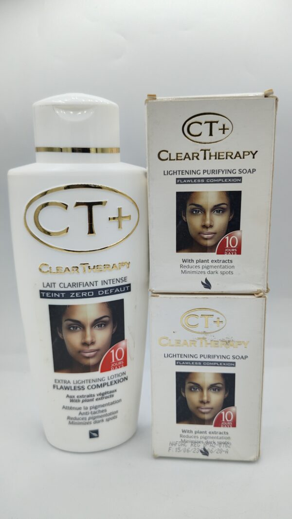 ct plus lotion 500ml and two soaps