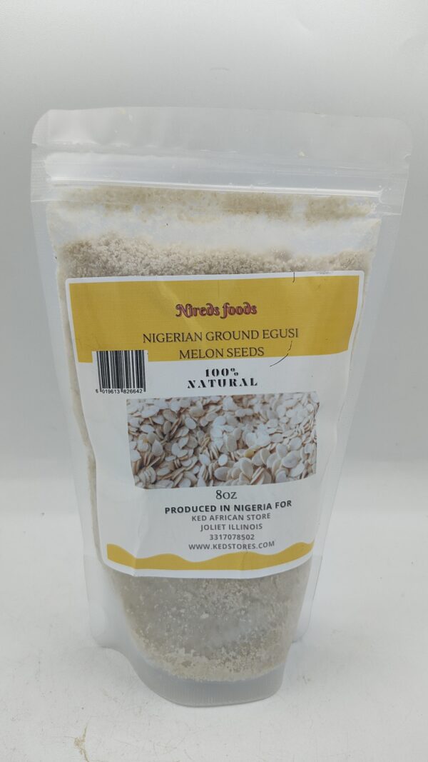 Nireds Foods Ground Egusi Melon Seeds 8oz