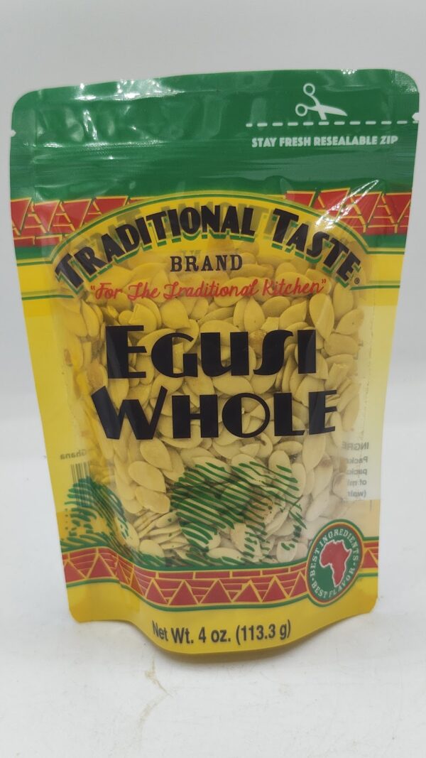 Traditional Taste Whole Egusi 4oz (113.3g)