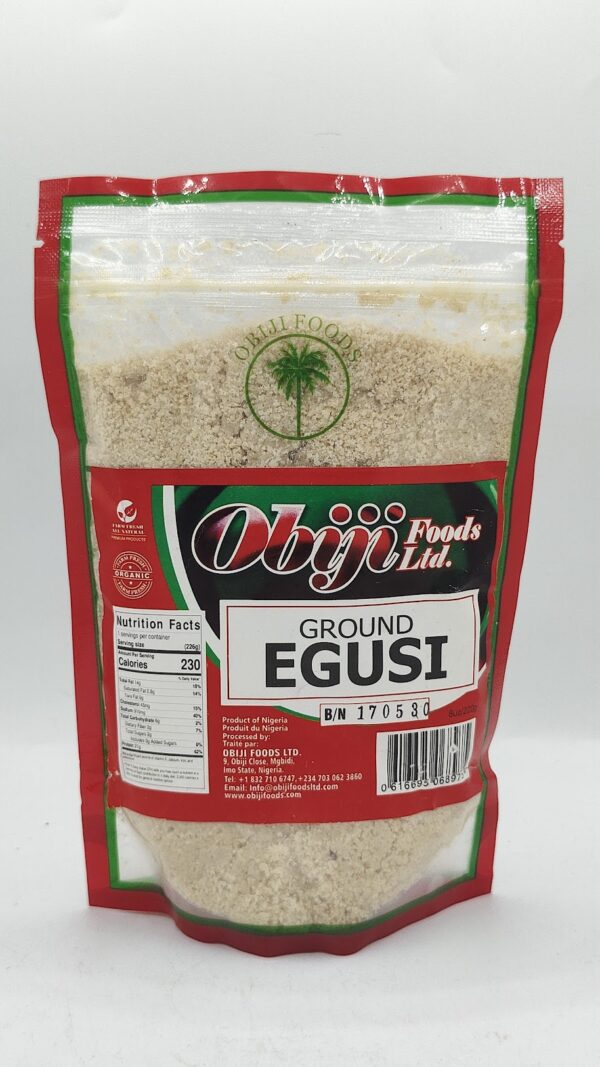 Obiji Foods Ground Egusi 8oz/220g