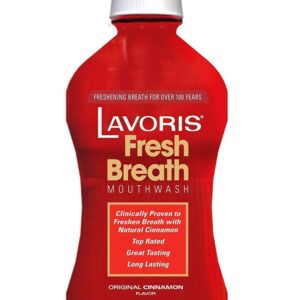 Lavoris Mouthwash, Original Cinnamon 15 fl oz /444 ml (Pack of 2)