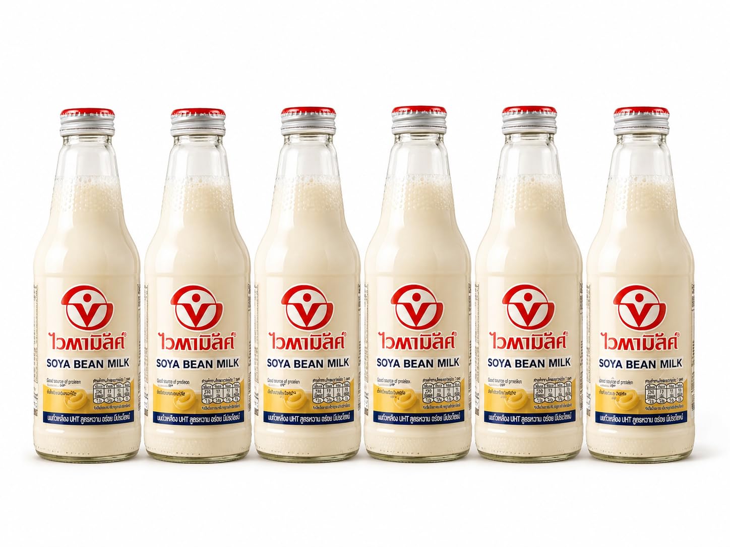 Vita soy milk 6 pack drink 10 oz bottles
