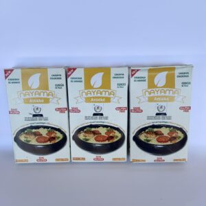 Nayama Attieke Cassava Couscous 3x500g with free 2oz free NIREDS GINGER POWER.