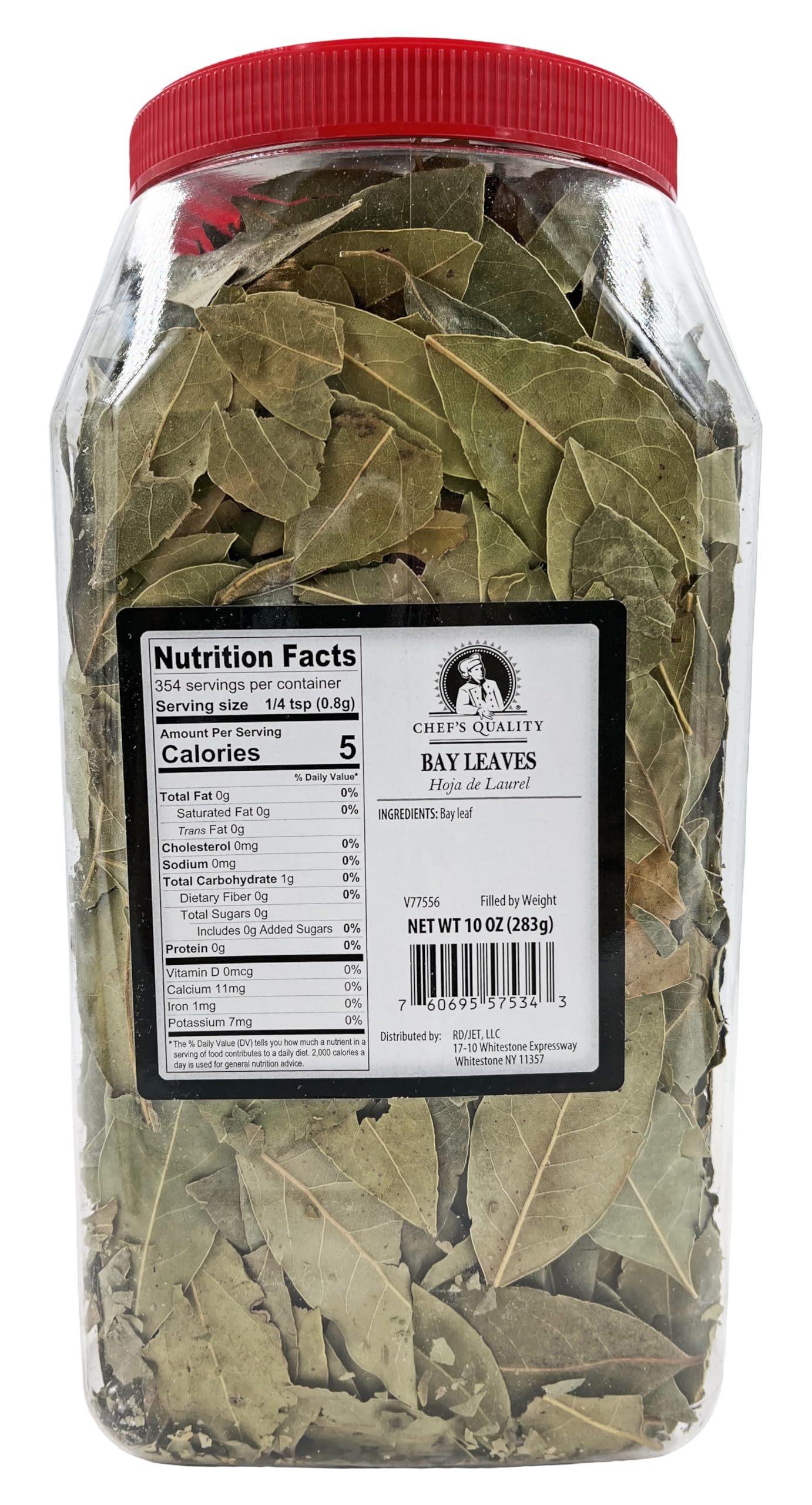 Chefs Quality Whole Bay Leaves, 10 Oz.