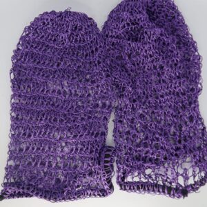 x2 Purple African Hair Net (ALL SIZE FITS ALL)